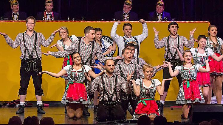 Tanzsportabteilung "Karnevalissimo" des RKV Solidarität Erlangen   Foto: Albert Höchstädter