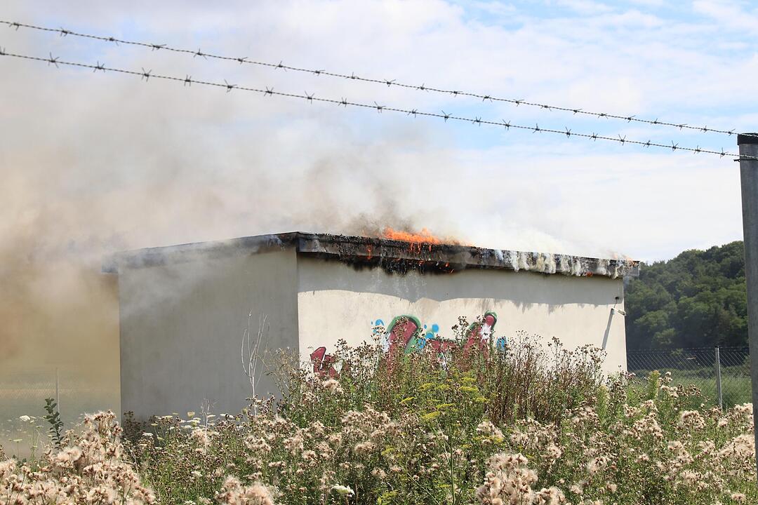 Kreis Bamberg: Brand in Solarpark Unterhaid