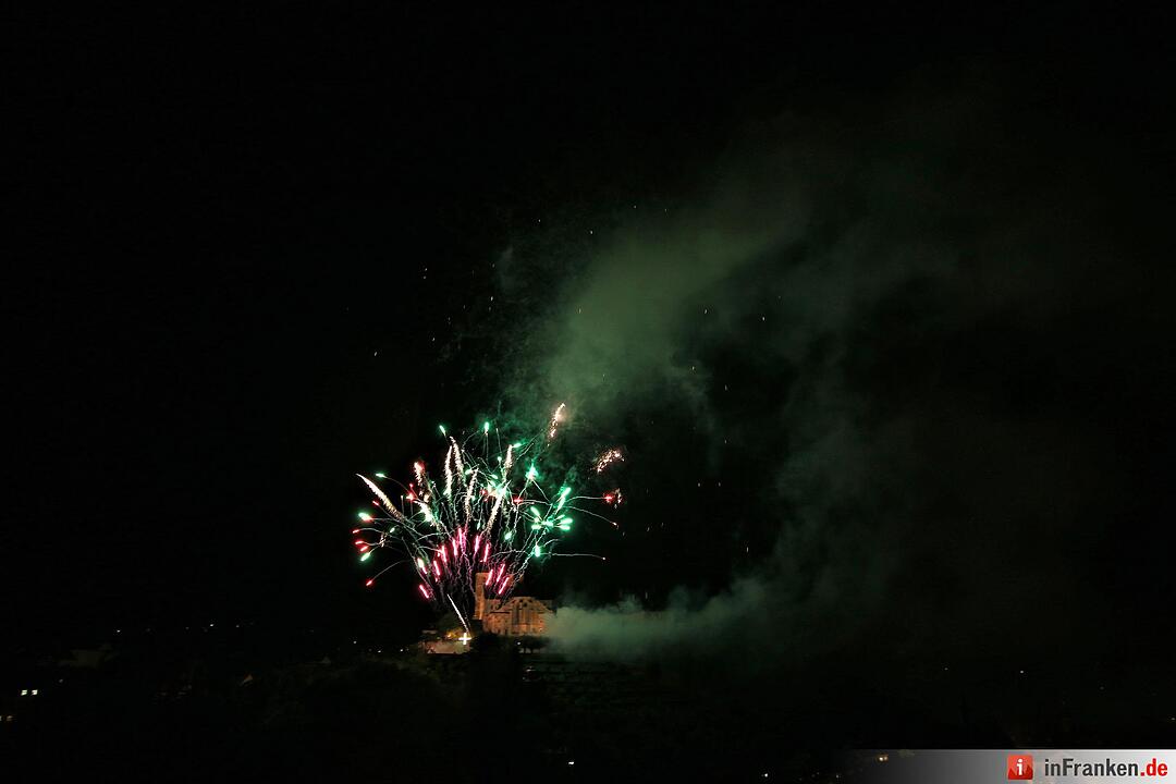 Sandkerwa-Feuerwerk in Bamberg