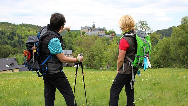 Der Frankenwald z&auml;hlt zur "Qualit&auml;tsregion Wanderbares Deutschland". Um die Kriterien hierf&uuml;r zu erf&uuml;llen, kamen Mittel aus dem EU-Leader-Programm zum Einsatz. Foto: Archiv