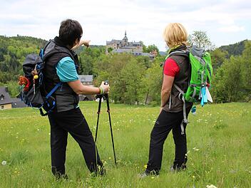 Der Frankenwald zählt zur "Qualitätsregion Wanderbares Deutschland". Um die Kriterien hierfür zu erfüllen, kamen Mittel aus dem EU-Leader-Programm zum Einsatz. Foto: Archiv