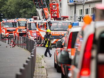 Großeinsatz der Feuerwehr
