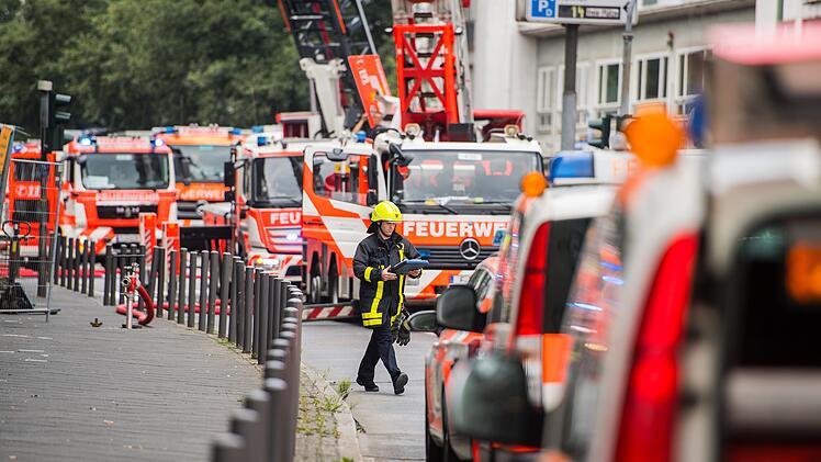 Großeinsatz der Feuerwehr