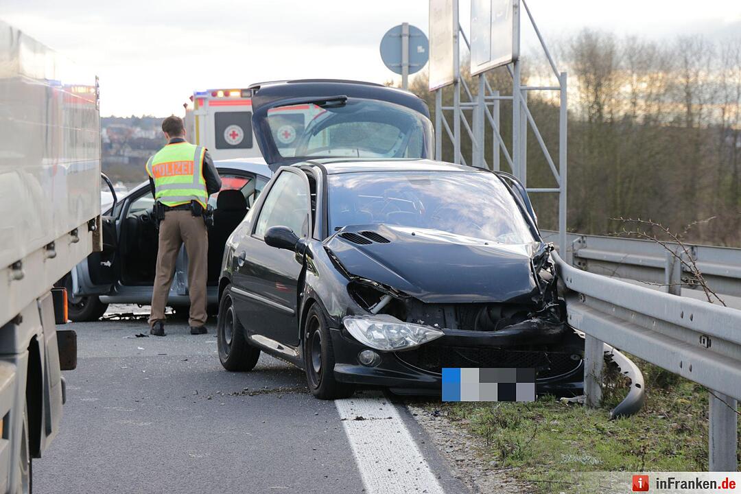 Unfall in Hallstadt - zwei Personen verletzt