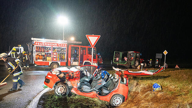 Maroldsweisach: Mit Traktor kollidiert - Frau stirbt am Unfallort