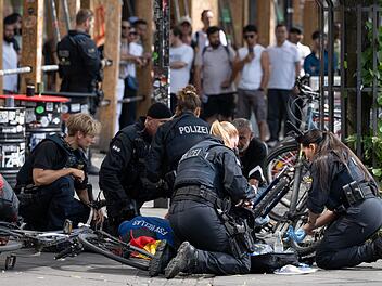 Polizeieinsatz am Hauptbahnhof Frankfurt