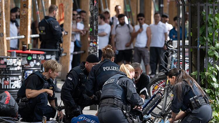 Polizeieinsatz am Hauptbahnhof Frankfurt