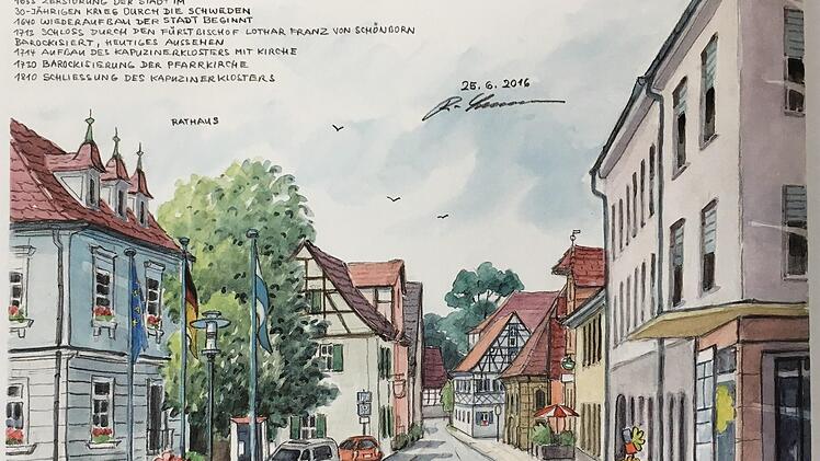 Aus dem Bildband  Zeichnung: Rudolf Lumm/Foto: Larissa Händel