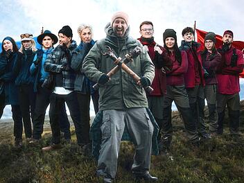 Neue ZDFneo-Show "Terrain - Battle of the Flags" mit Freshtorge