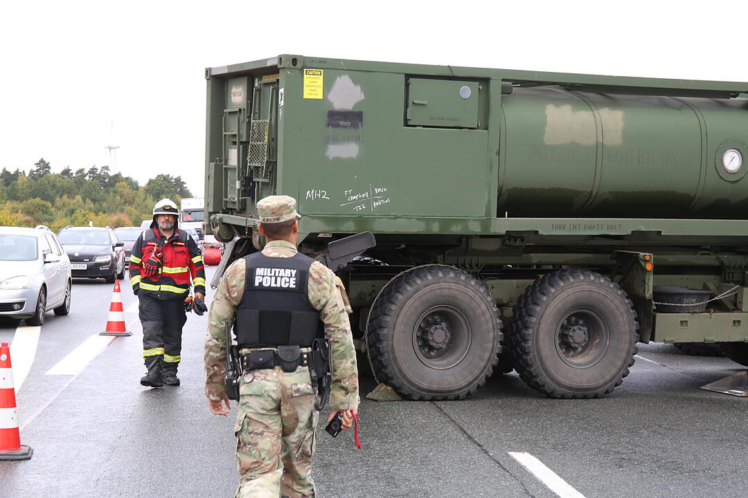 Unfall auf der A9 in Oberfranken