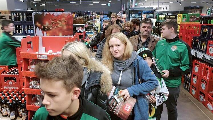 Der Andrang war riesig.