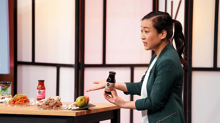 Arang-Gründerin Sung-Hee Kim überzeugt mit ihren koreanischen Marinaden und Suppen.