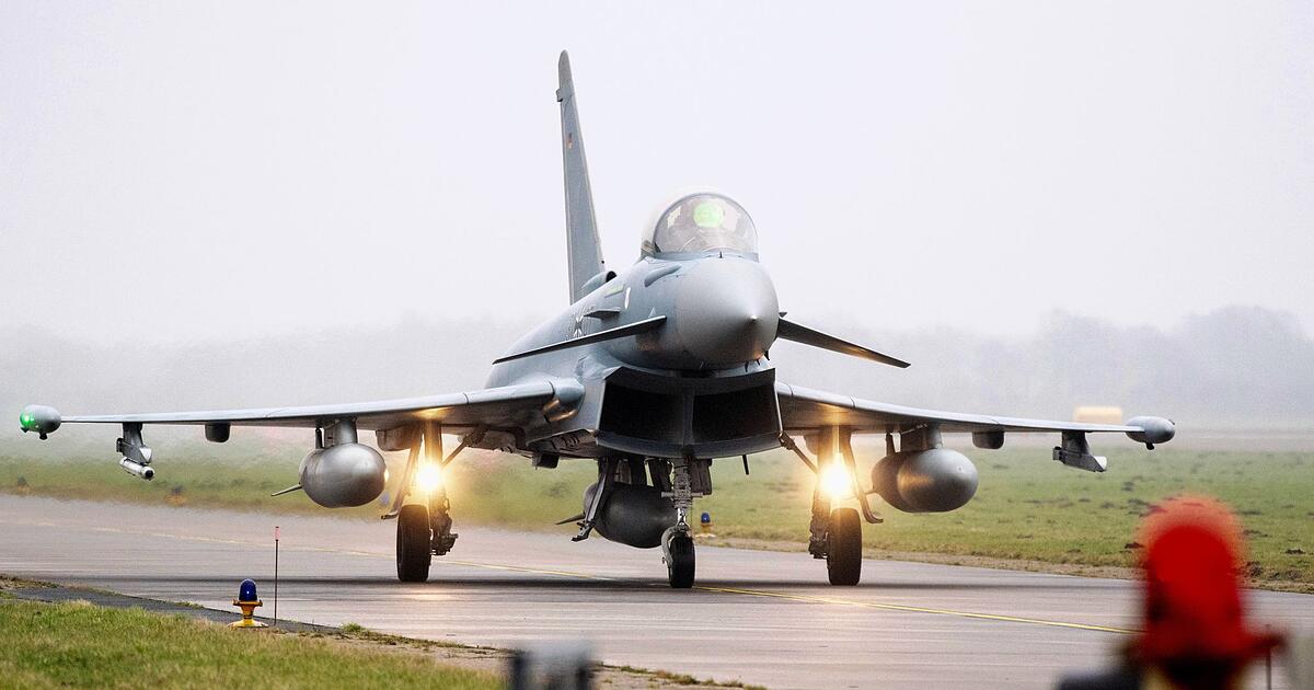 Fighter jets at Nuremberg Airport: Air Force trains for a special scenario