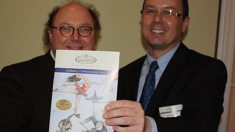 Peter Weidisch (links) und Bruno Heynen organisieren bei Stadt und Staatsbad GmbH die kulturellen Veranstaltungen.