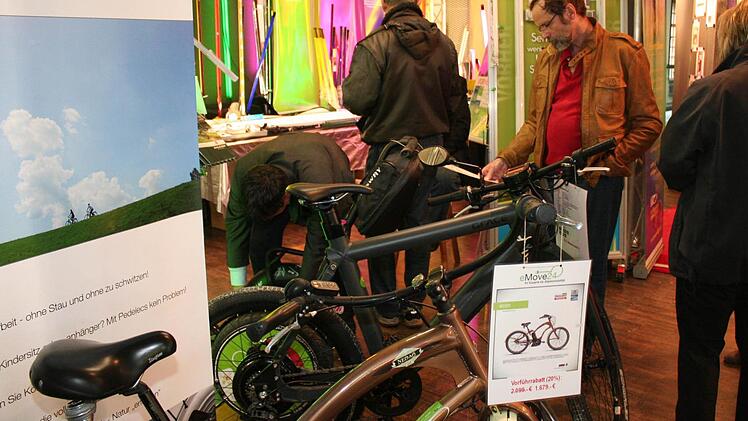 Die E-Bikes stießen auf großes Interesse.