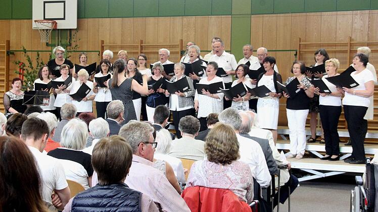 Der Volkschor Herzogenaurach  Foto: Richard Sänger