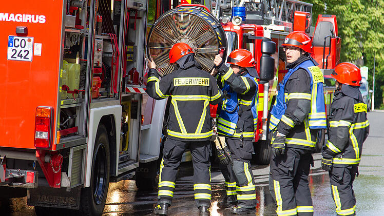 Coburg: Mann stirbt bei Wohnungsbrand