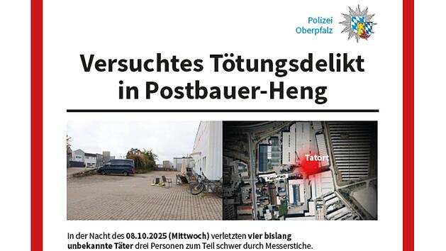 Festnahmen nach versuchtem T&ouml;tungsdelikt in der Oberpfalz