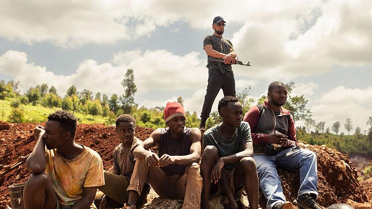 In den Coltan-Minen herrschen gef&auml;hrliche Bedingungen.