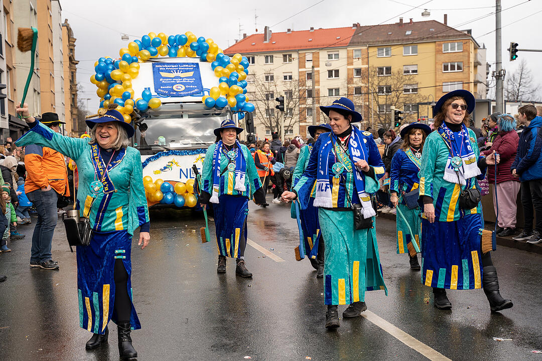 Der traditionelle Umzug zog ca. 70.000 Faschingsfreunde an.