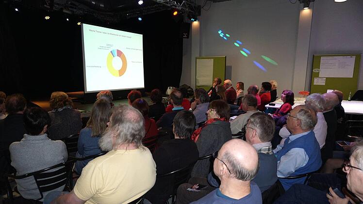 Die Bürger beteiligten sich rege an der Denkwerkstatt.   Foto: Richard Sänger