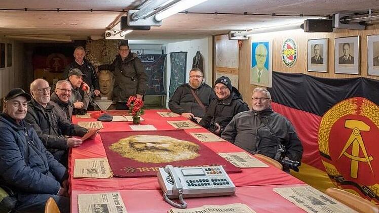 Die Staffelsteiner Hobbyfotografen durften  im  Bunkermuseums in Frauenwald/Thüringen nach Herzenslust fotografieren. Foto: pr