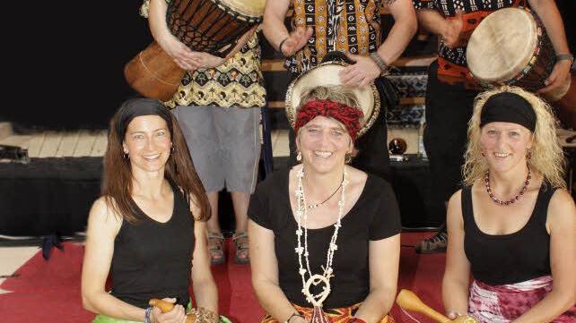 Die Gruppe "Kummazamm" wird afrikanisches Flair in die "Alte Zeche" nach Stockheim zaubern. Foto: PR