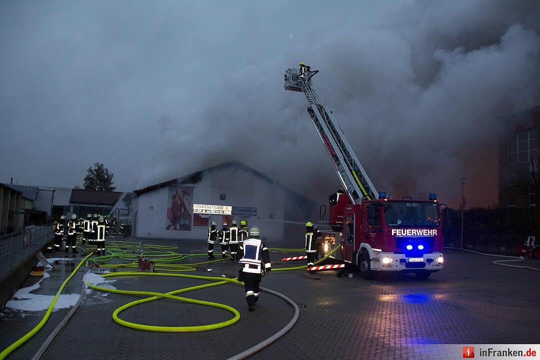 Sonnenstudio in Vollbrand
