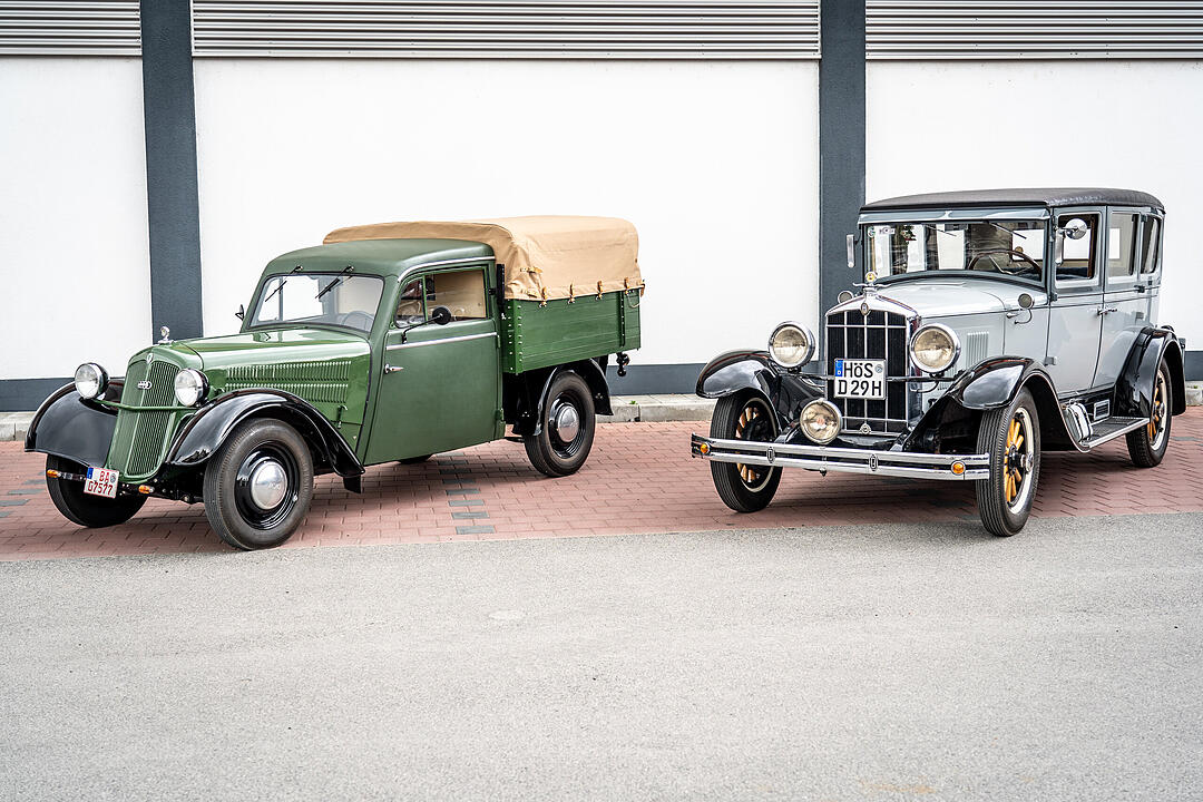 Einzigartige, historische Automobile aus der Vorkriegszeit konnten bewundert werden!