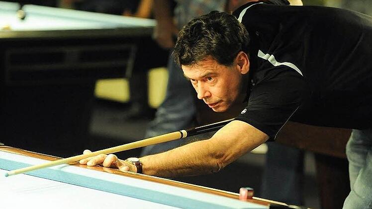 Unterfrankens Bester im Poolbillard: Wolfgang Kloehr vom PBV Schweinfurt gewann den Titel in der Disziplin "9-Ball". Foto: privat