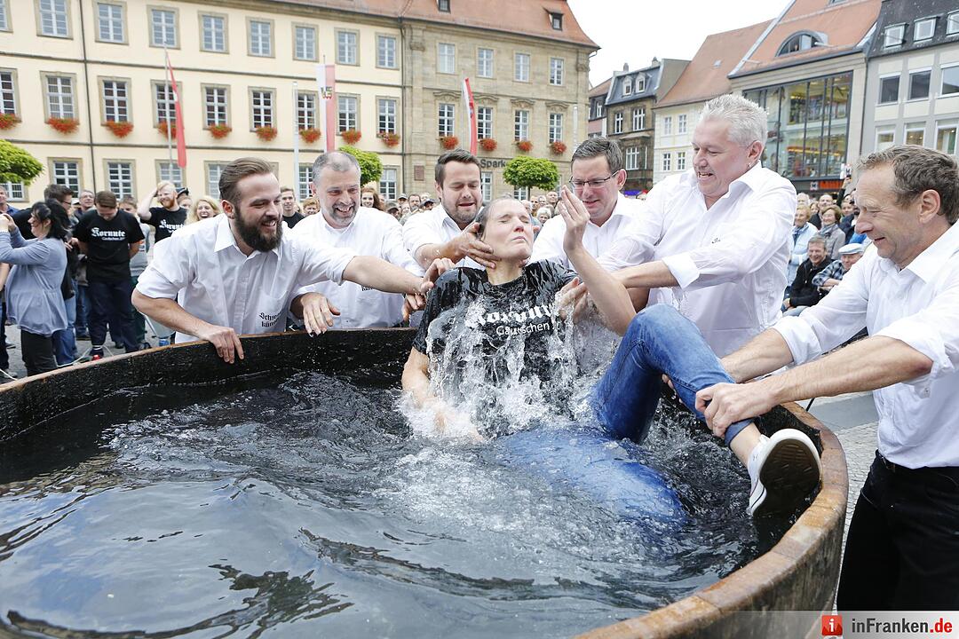Gautschfeier 2015 der Mediengruppe Oberfranken in Bamberg