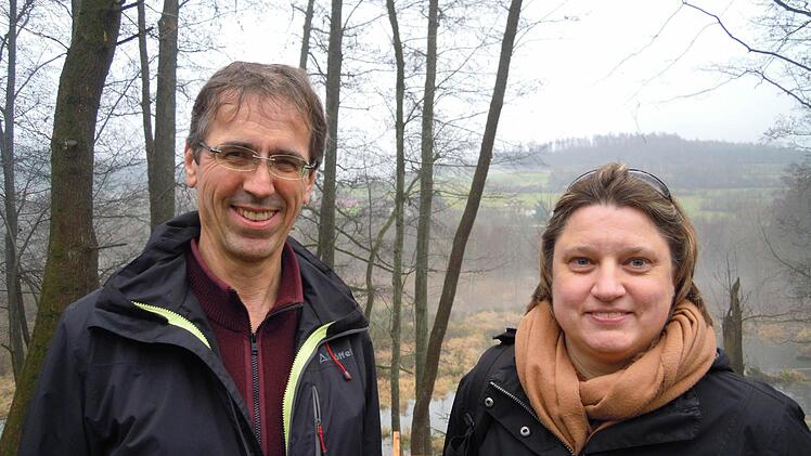 Valentin Dietz und Andrea Wallner vom Planungsbüro Dietz und Partner. Foto: Julia Raab