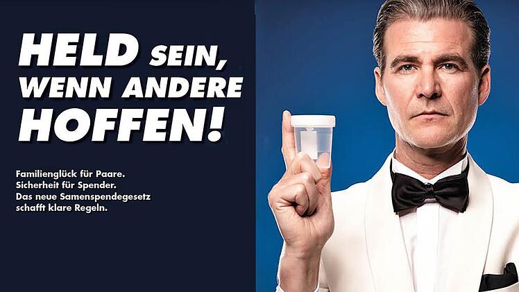 James Bond ist einer der "Helden", mit denen die Erlanger Samenbank für  Samenspende wirbt.    Die Kampagne macht die Spenderkinder wütend.  Foto:  Marco Leibetseder