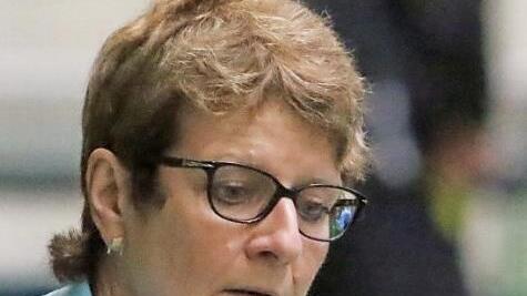 Eine gute Partie im Derby gegen Marktgraitz zeigte die Altenkunstadterin Conny Gebert-Scholl mit zwei Einzel- und einem Doppelsieg. Foto: Gillig