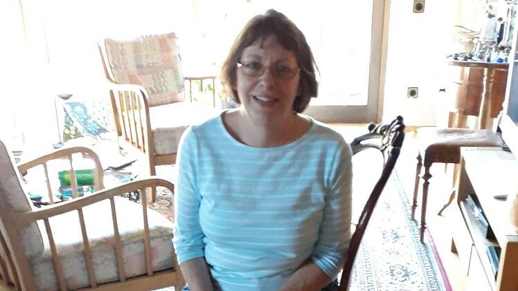 Karen Maddalone war die erste Jüdin nach 1938, die auf dem Synagogenstuhl Platz genommen hat.  privat