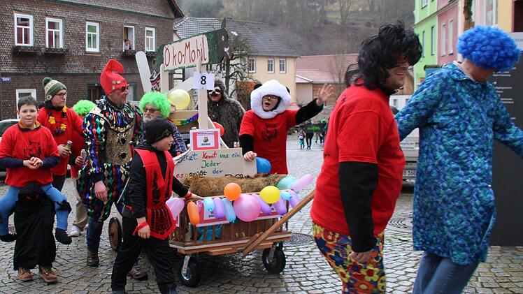 Faschingsumzug in Bad Brückenau 2020 Foto: Ulrike Müller