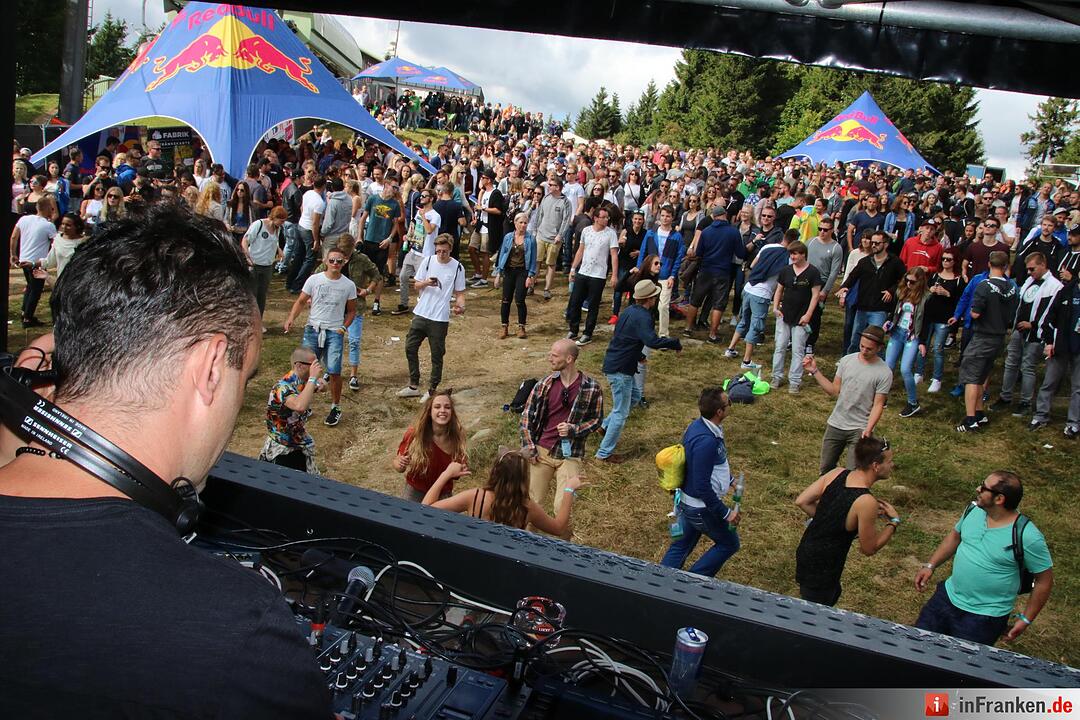 Beats am Berg 2016 - Techno-Party auf dem Ochsenkopf