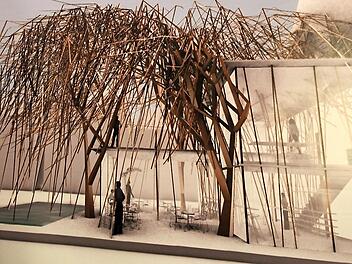 So wie auf dieser Grafik soll der Neubau am Lichtenfelser Marktplatz aussehen. Dem Bezirksheimatpfleger missfällt dieser Entwurf. Repro Jutta Rudel