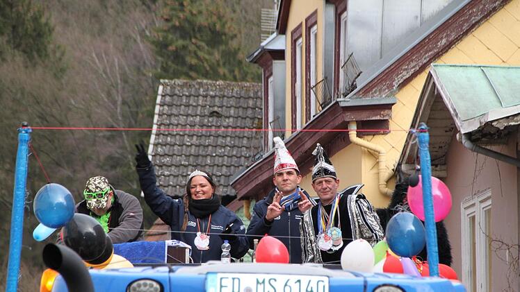 Faschingsumzug in Bad Brückenau 2019 Foto: Ulrike Müller