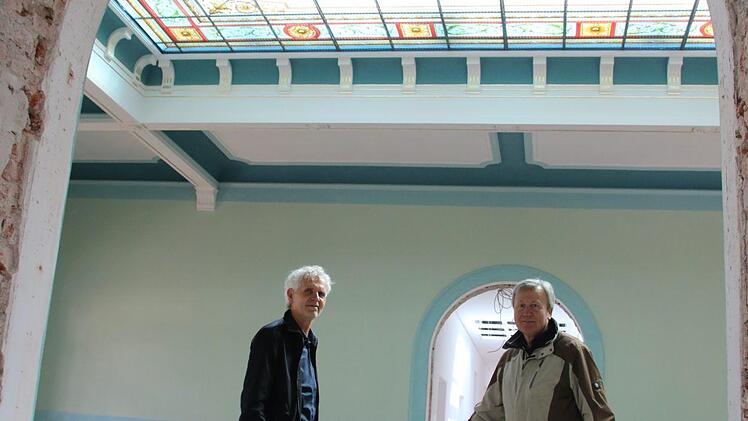 Eindrücke von der Baustelle Luitpoldbad. Foto: Ralf Ruppert