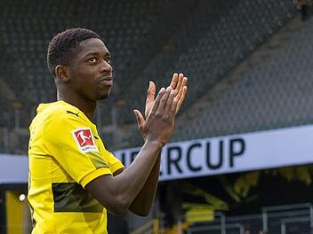 Ousmane Demb&eacute;l&eacute; ist der zweitteuerste Fu&szlig;baller auf dem Planeten. Er wurde in Bad Kissingens Partnerstadt Vernon geboren.  Foto: Guido Kirchner/dpa