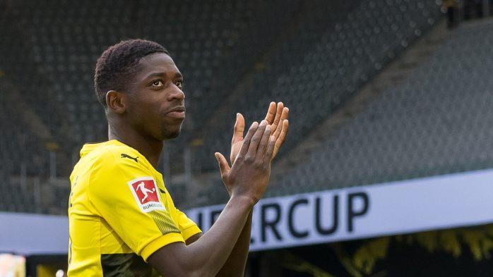 Ousmane Demb&eacute;l&eacute; ist der zweitteuerste Fu&szlig;baller auf dem Planeten. Er wurde in Bad Kissingens Partnerstadt Vernon geboren.  Foto: Guido Kirchner/dpa