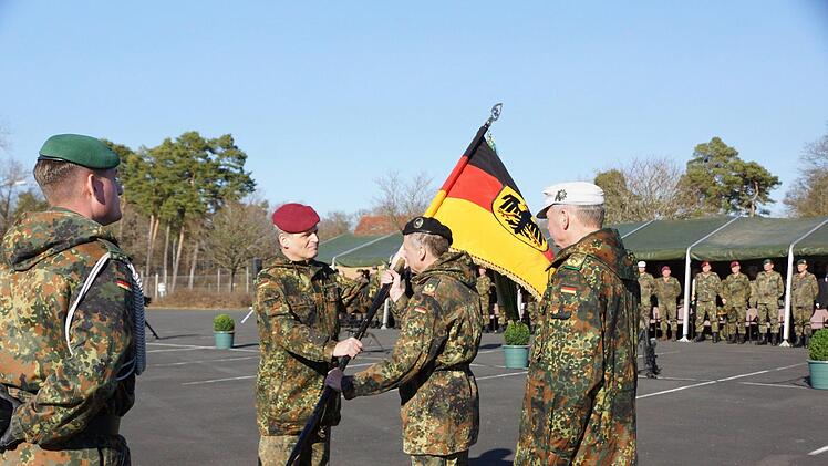 Kommandowechsel beim Hammelburger Ausbildungszentrum InfanterieFoto: Arkadius Guzy
