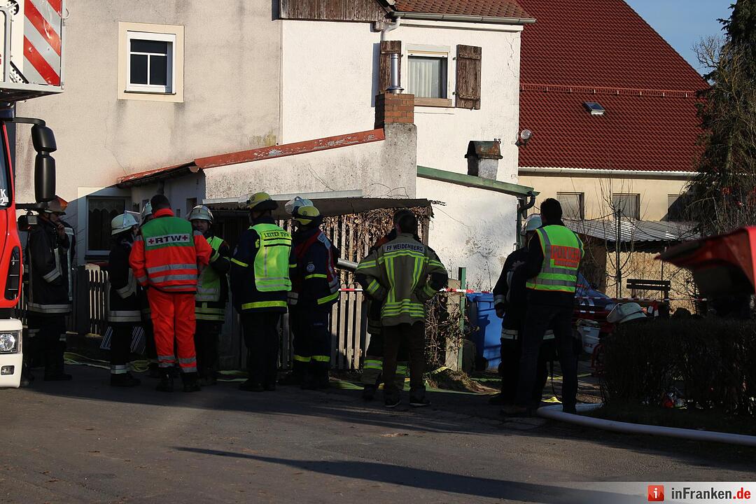 Gasexplosion in einem Wohnhaus