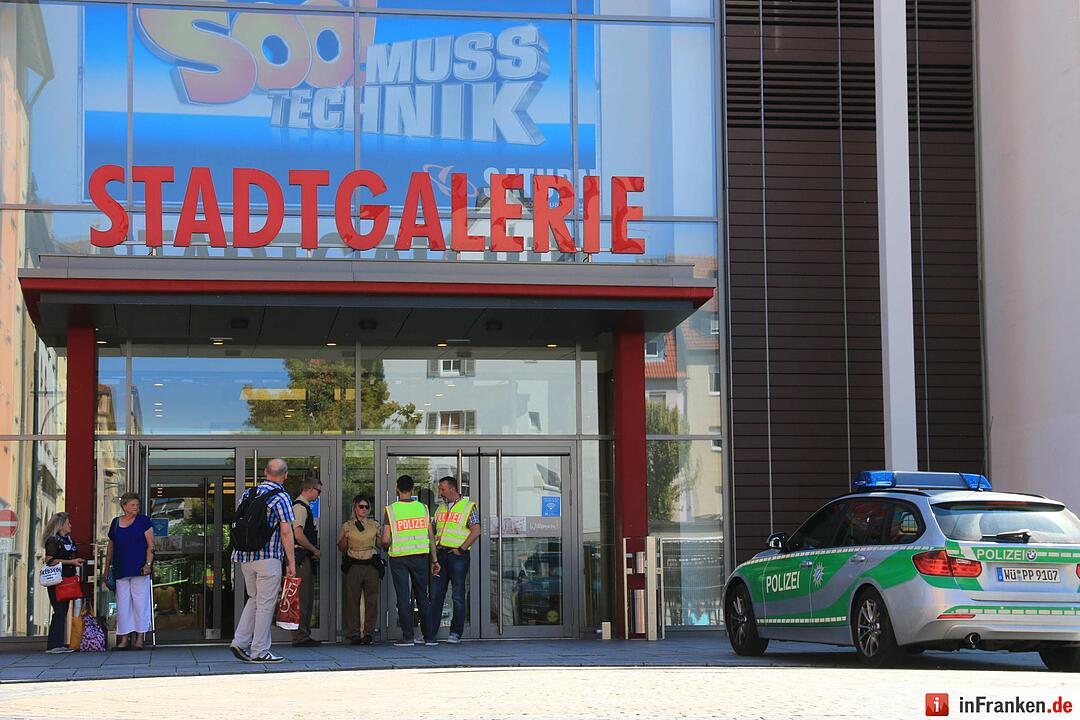 Verdächtige Person in Schweinfurter Stadtgalerie
