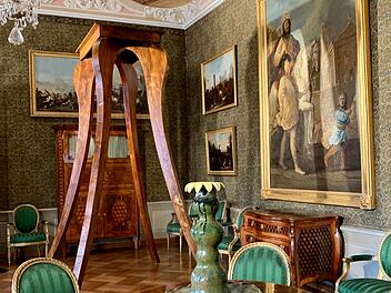 Bamberg: Installation in Kaiserappartement vereint alte und neue Kunst - Kurzf&uuml;hrung am Dienstag