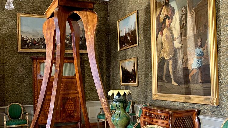 Bamberg: Installation in Kaiserappartement vereint alte und neue Kunst - Kurzf&uuml;hrung am Dienstag