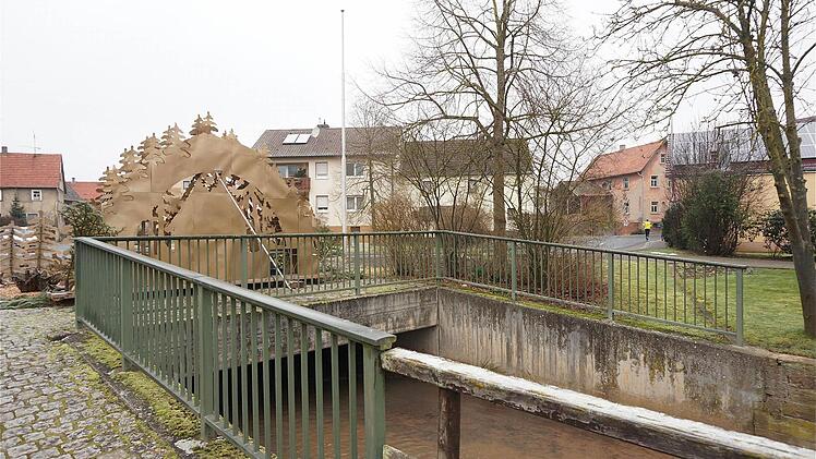 Auch die Diebacher Dorfbrücke soll im Rahmen der Dorferneuerung saniert werden.
