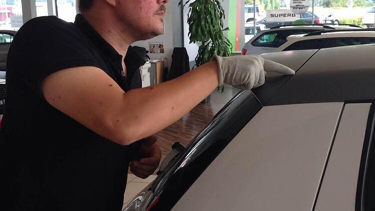 Auch Motor-Nützel greift auf die Dienste von André Weber zurück. Foto:privat