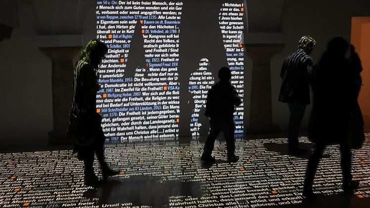 Was bedeutet Freiheit? Mit dieser Frage endet die Ausstellung. Foto: Barbara Herbst